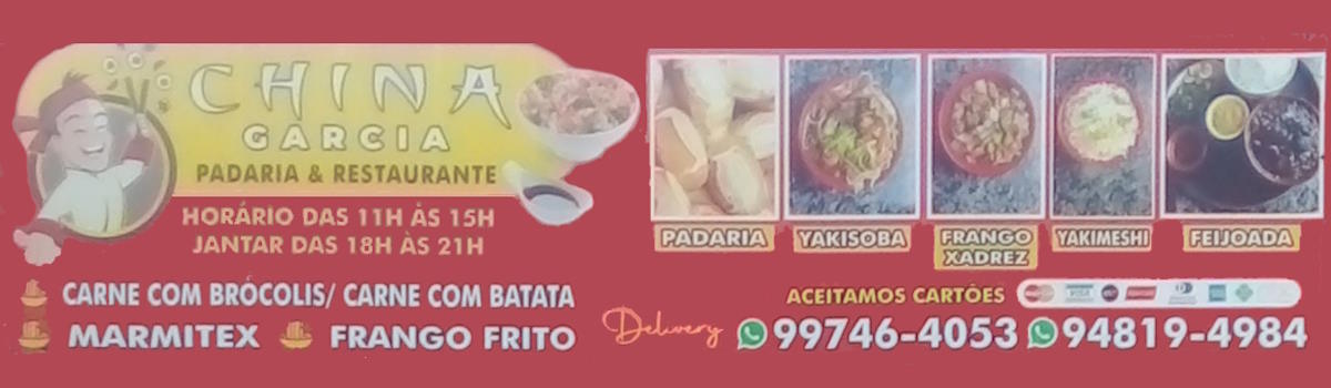 China Garcia - Restaurante e Padaria - banner